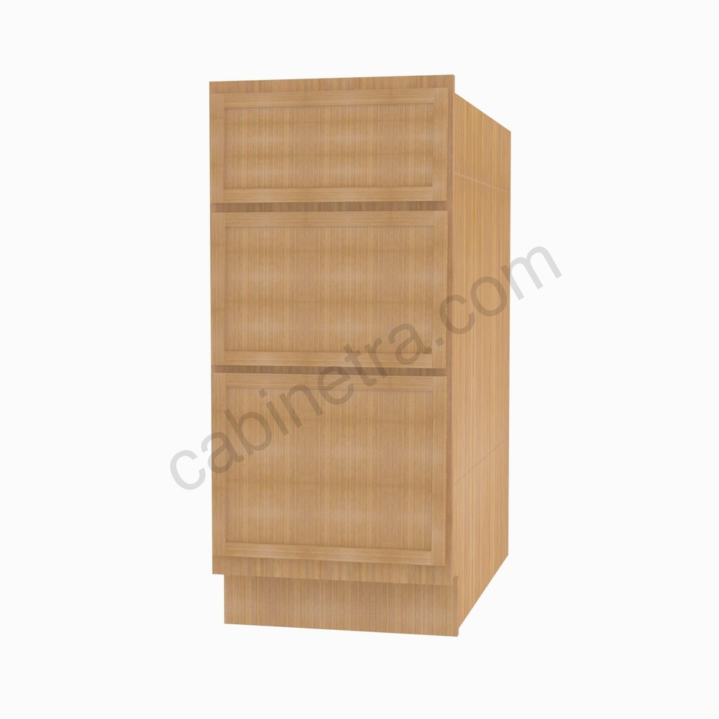 PS-DB36(3) 3 Drawer Pack Base Cabinet | Forevermark Petit Sand