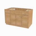 PS-S4821B12D-34-1/2"" Sink Base Combo Vanity with Drawers | Forevermark Petit Sand