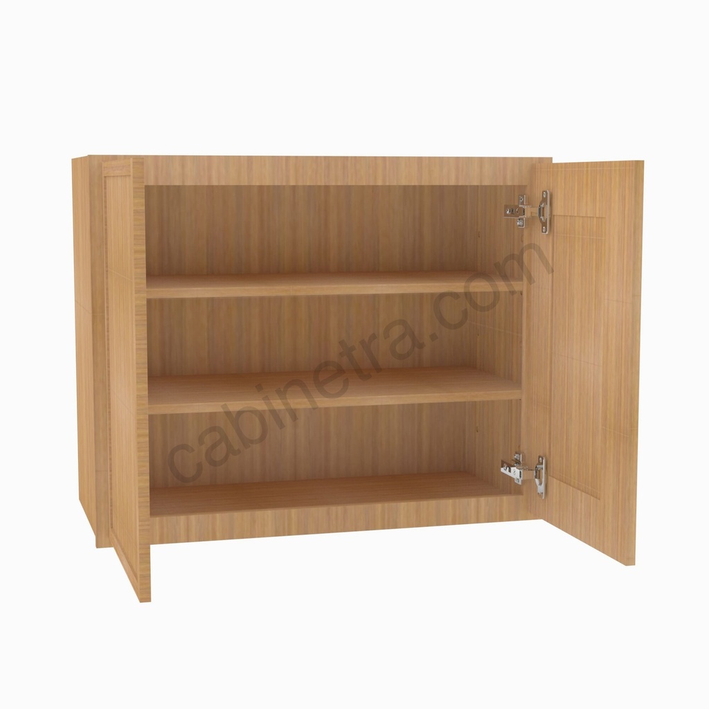PS-W3342B Double Door Wall Cabinet | Forevermark Petit Sand