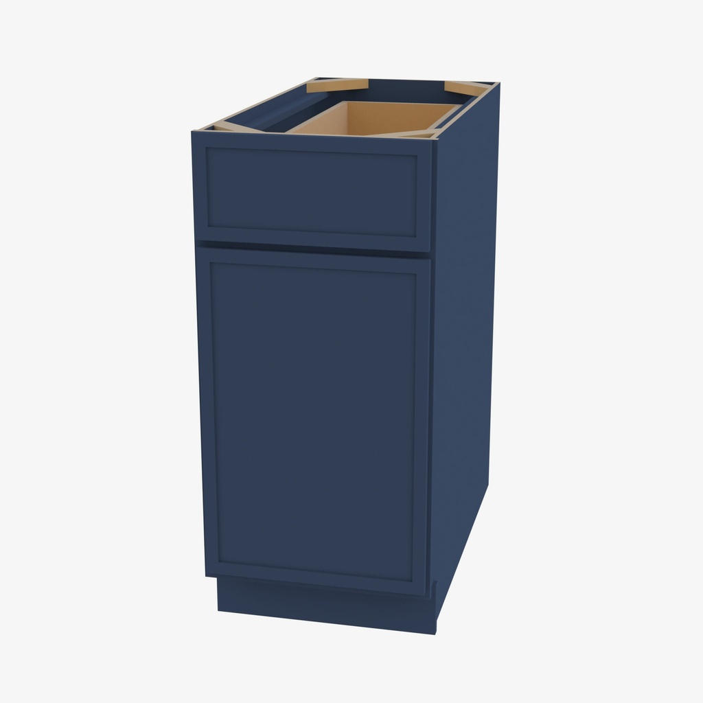 PD-B15 Single Door Base Cabinet | Forevermark Petit Blue
