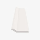 PW-CM96E-4 Crown Molding Straight | Forevermark Petit White