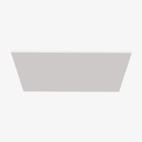 PW-FBP489614(1) Finished Back Panel | Forevermark Petit White