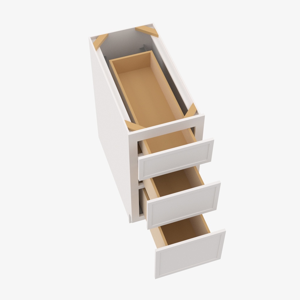 PW-SVB1521-34-1/2"" Bathroom Cabinet Vanity Drawer Pack | Forevermark Petit White
