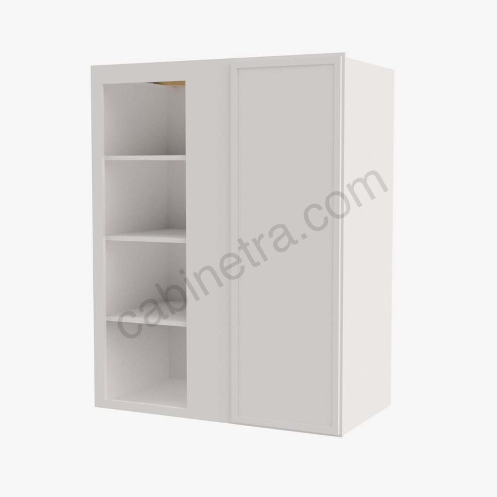 PW-WBLC30/33-3036 Wall Blind Corner Cabinet | Forevermark Petit White