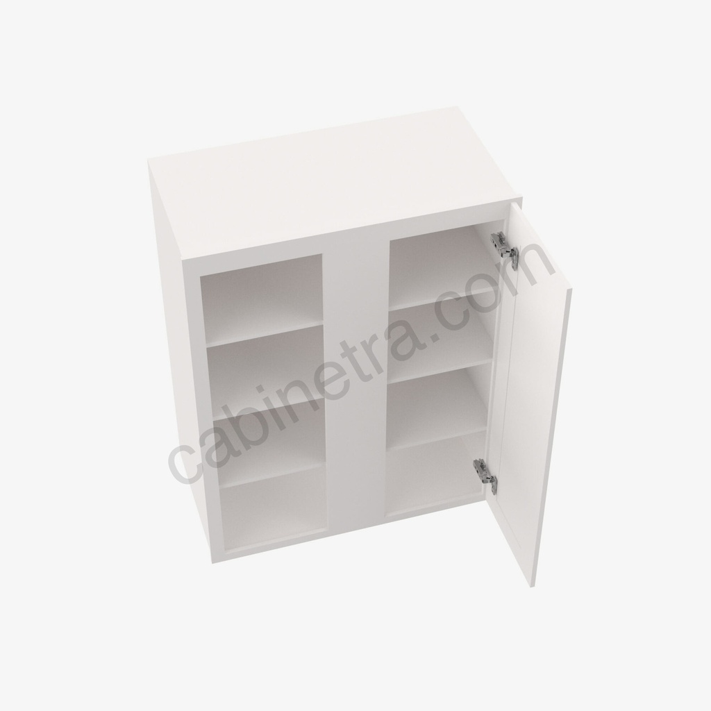 PW-WBLC30/33-3036 Wall Blind Corner Cabinet | Forevermark Petit White