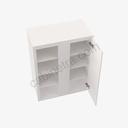 PW-WBLC30/33-3042 Wall Blind Corner Cabinet | Forevermark Petit White