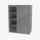 TG-WBLC30/33-3042 Wall Blind Corner Cabinet | Forevermark Midtown Grey