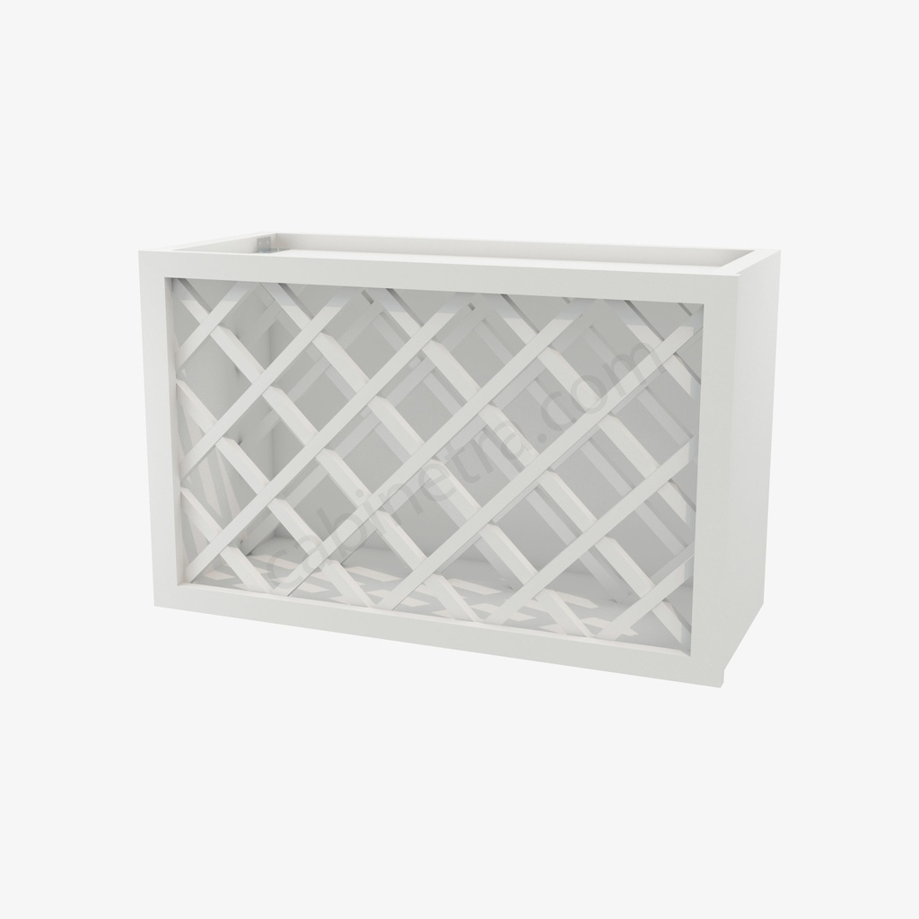 AW-W3018WR Wine Rack Cabinet | Forevermark Ice White Shaker