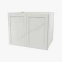 AW-W302424B Wall Refrigerator Cabinet | Forevermark Ice White Shaker