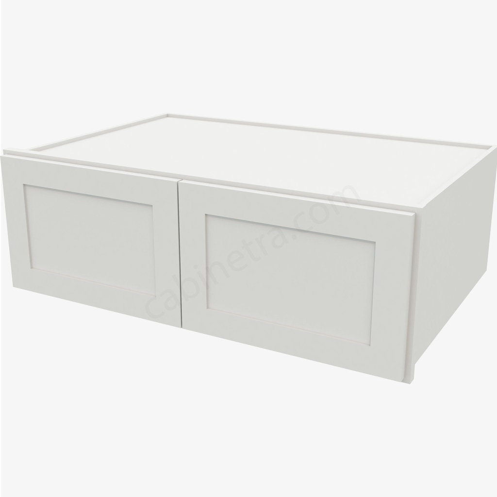 AW-W361224B Wall Refrigerator Cabinet | Forevermark Ice White Shaker