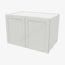 AW-W3624B Double Door Wall Cabinet | Forevermark Ice White Shaker