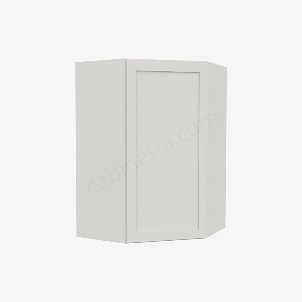 AW-WDC2436 Wall Diagonal Corner Cabinet | Forevermark Ice White Shaker