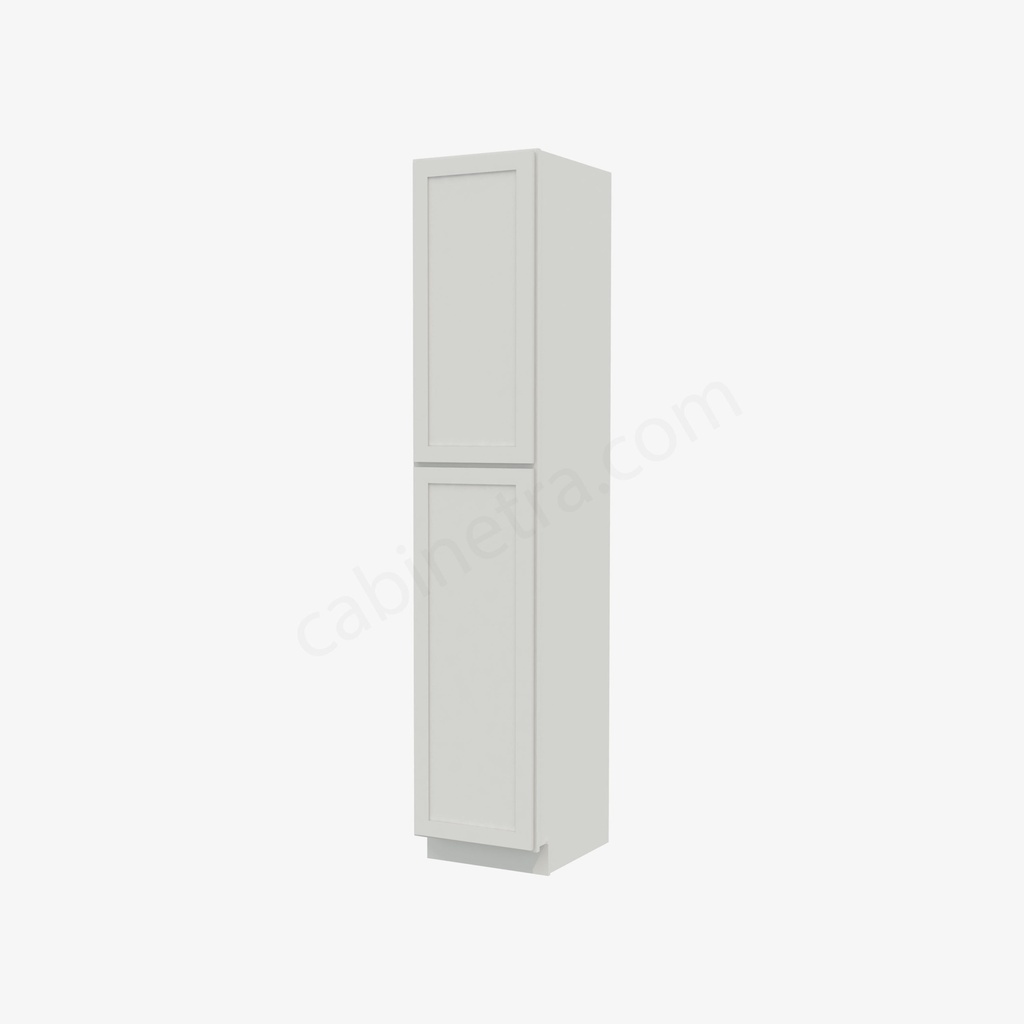 AW-WP1896 Tall Wall Pantry Cabinet | Forevermark Ice White Shaker