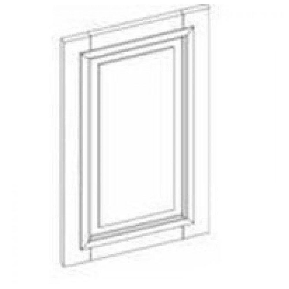 AB-EPWP2496D Decorative Wall End Door | Forevermark Lait Gray Shaker
