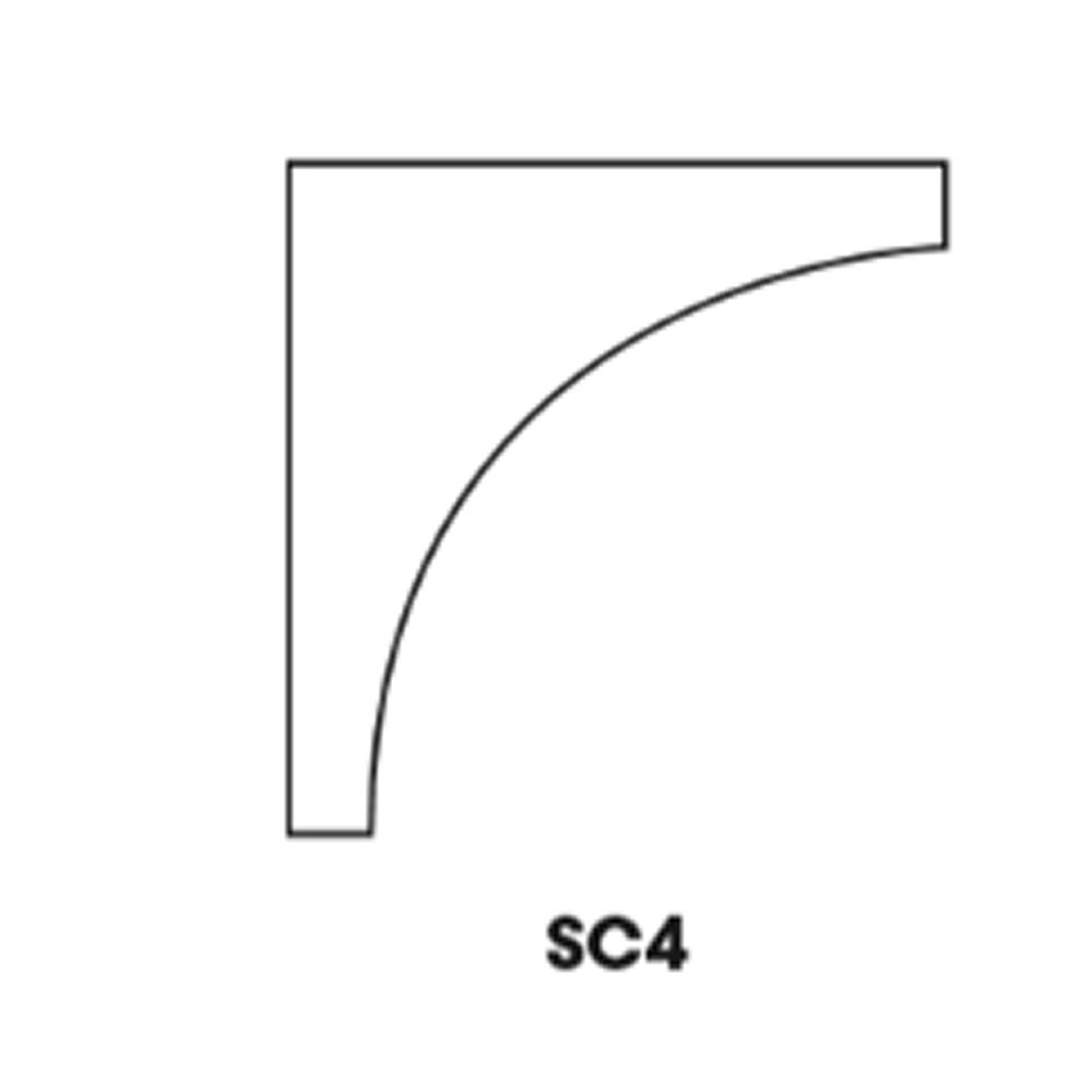 AB-SC4 (ICM) Inside Corner Molding | Forevermark Lait Gray Shaker