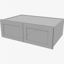 AB-W361224B Wall Refrigerator Cabinet | Forevermark Lait Gray Shaker
