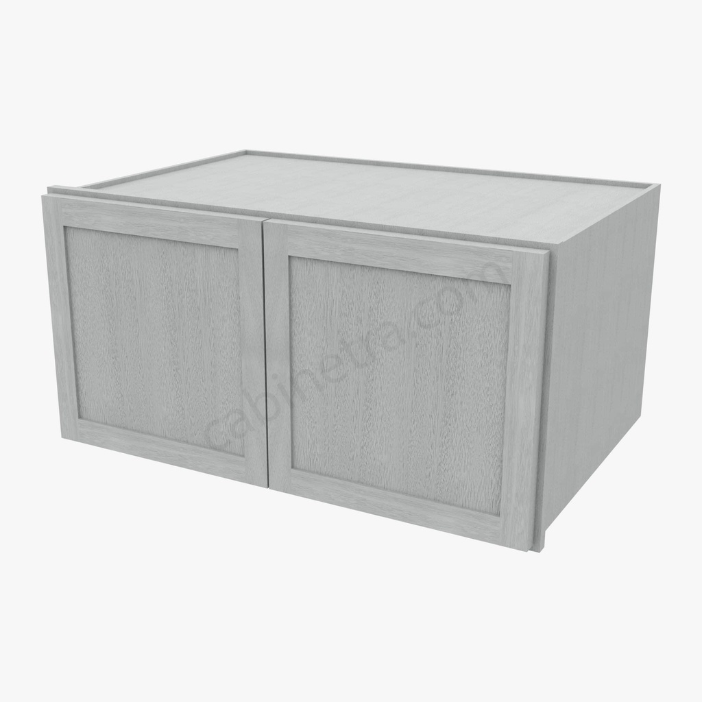 AN-W361824B Wall Refrigerator Cabinet | Forevermark Nova Light Grey Shaker