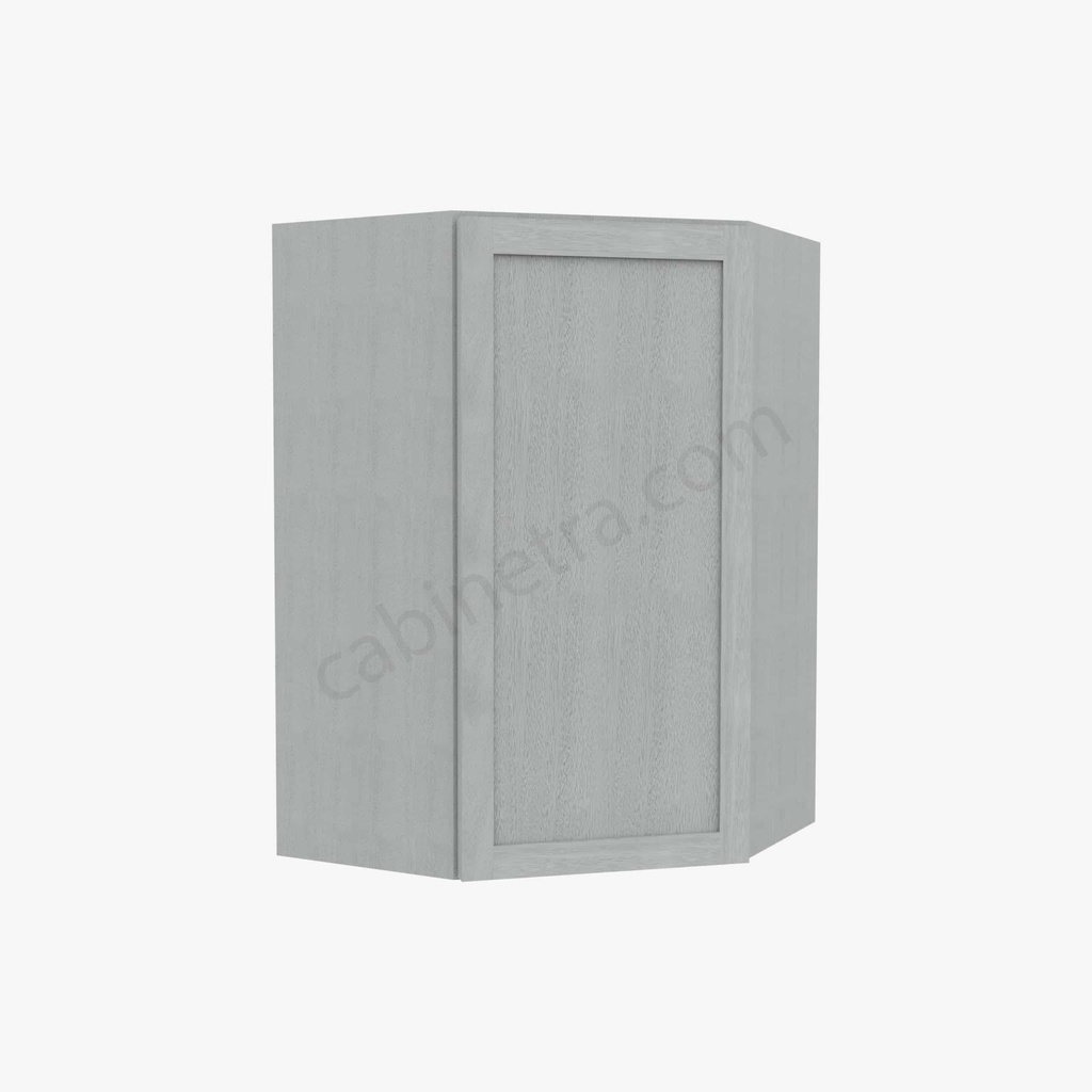 AN-WDC2436 Wall Diagonal Corner Cabinet | Forevermark Nova Light Grey Shaker