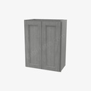 TG-W2430B Double Door Wall Cabinet | Forevermark Midtown Grey
