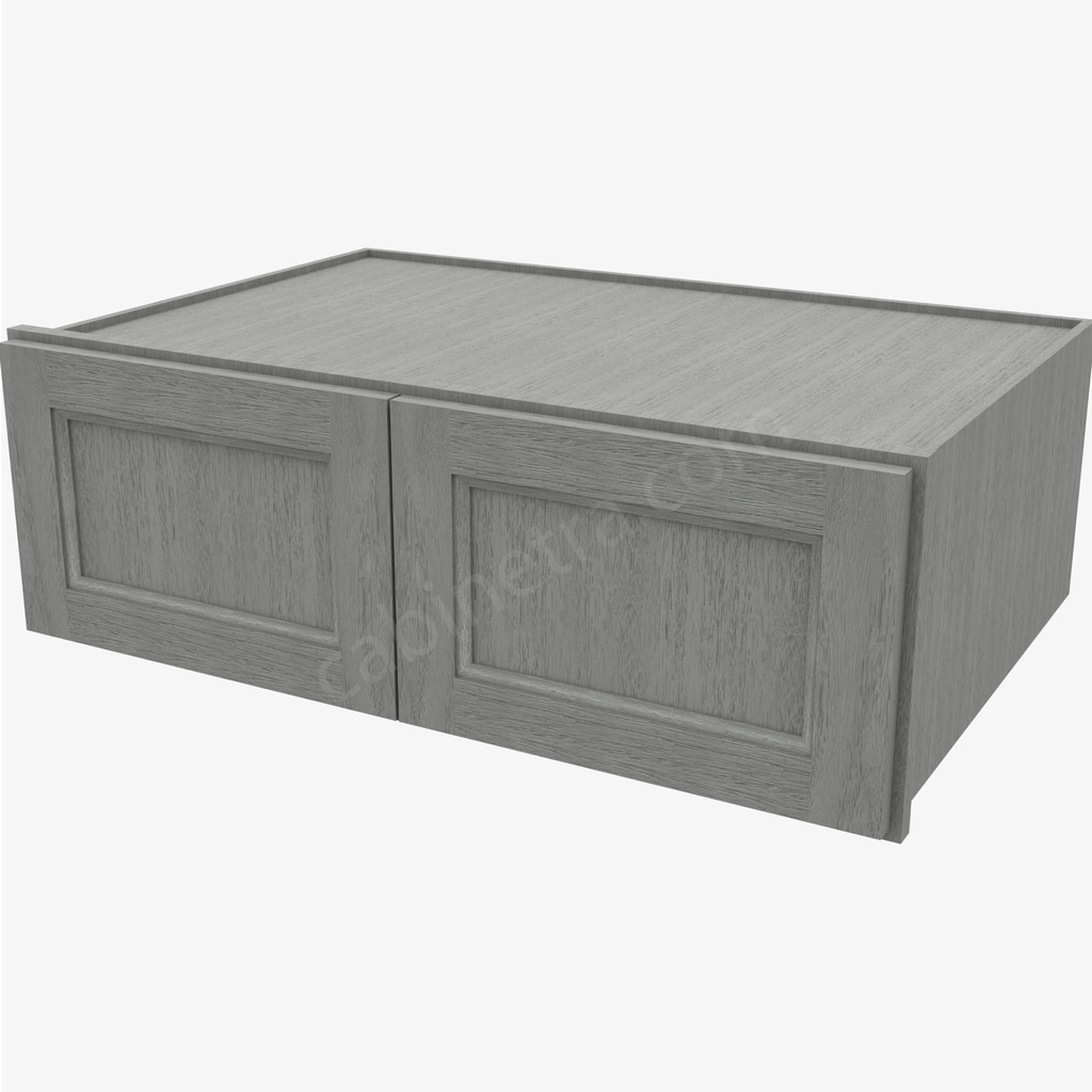 TG-W361224B Wall Refrigerator Cabinet | Forevermark Midtown Grey