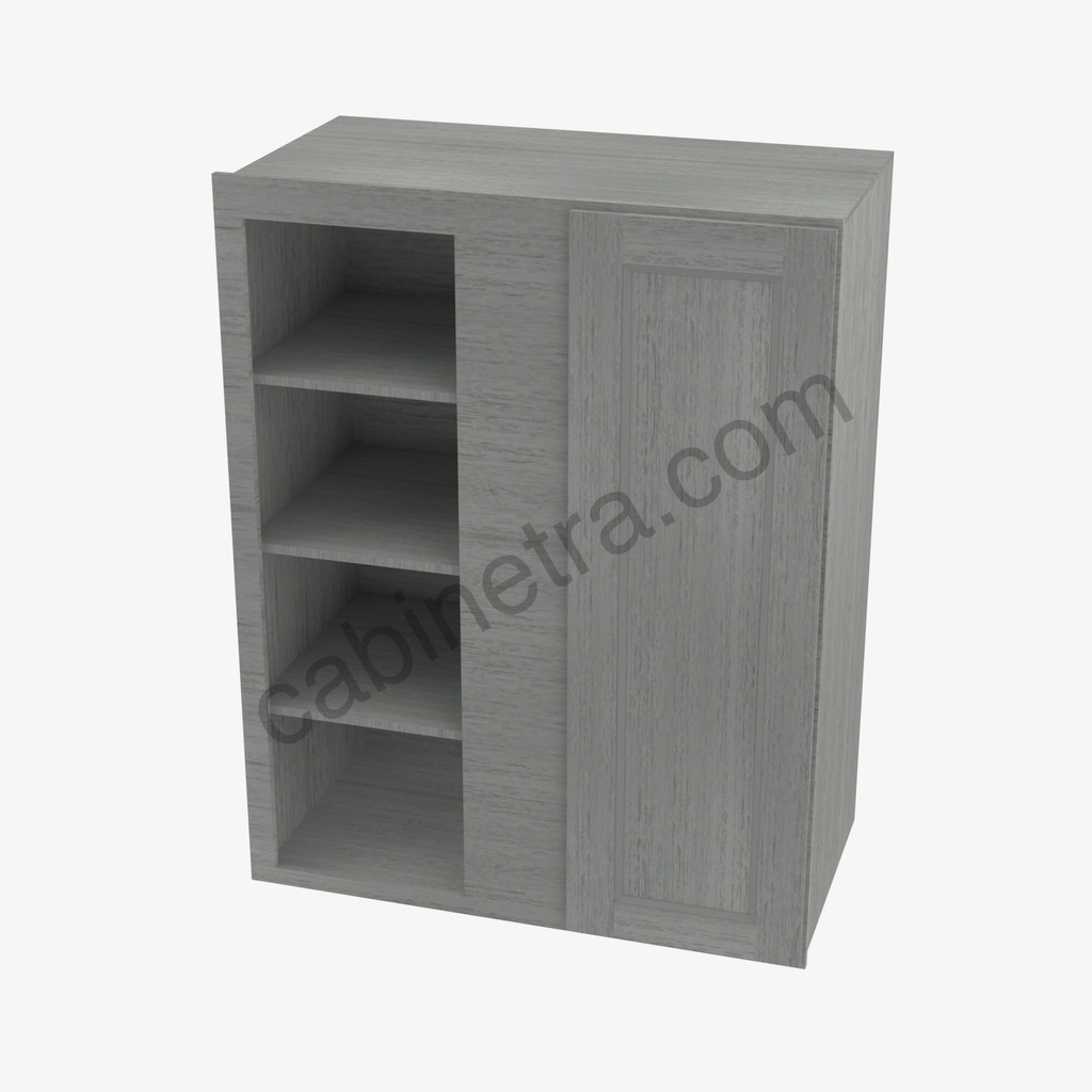 TG-WBLC30/33-3042 Wall Blind Corner Cabinet | Forevermark Midtown Grey