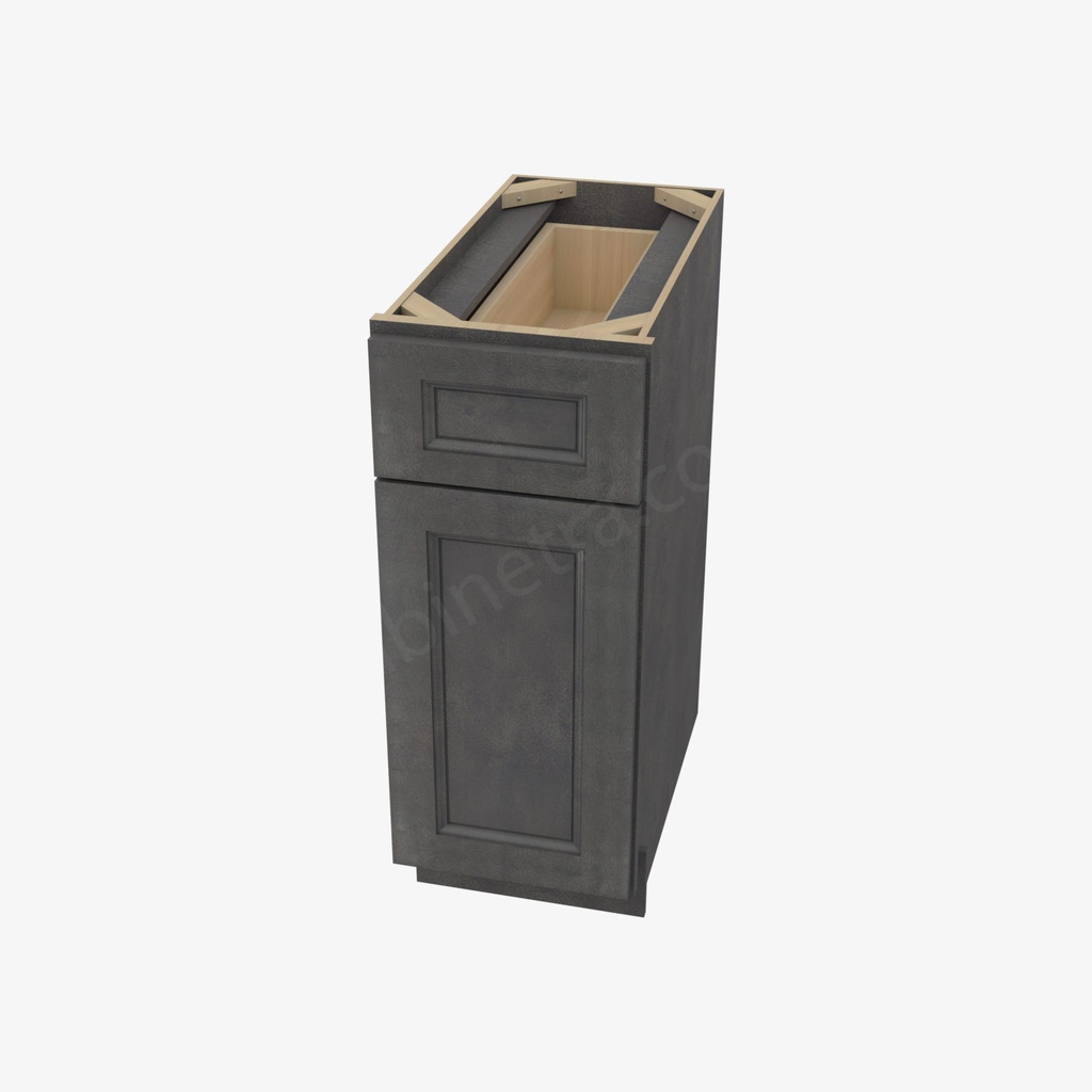 TS-B12 Single Door Base Cabinet | Forevermark Townsquare Grey