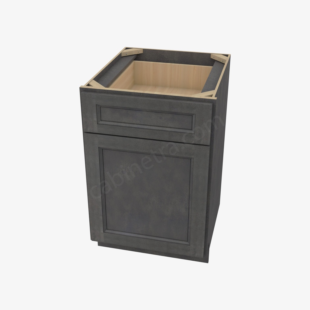 TS-B21 Single Door Base Cabinet | Townsquare Grey