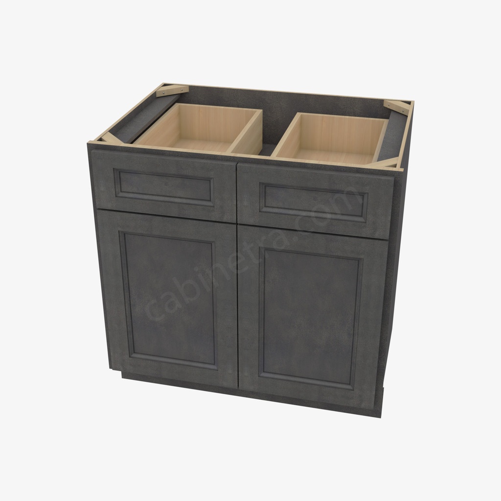 TS-B33B Double Door Base Cabinet | Forevermark Townsquare Grey