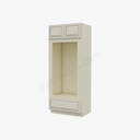 SL-OM3384B Tall Double Oven / Oven Microwave Cabinet | Forevermark Signature Pearl