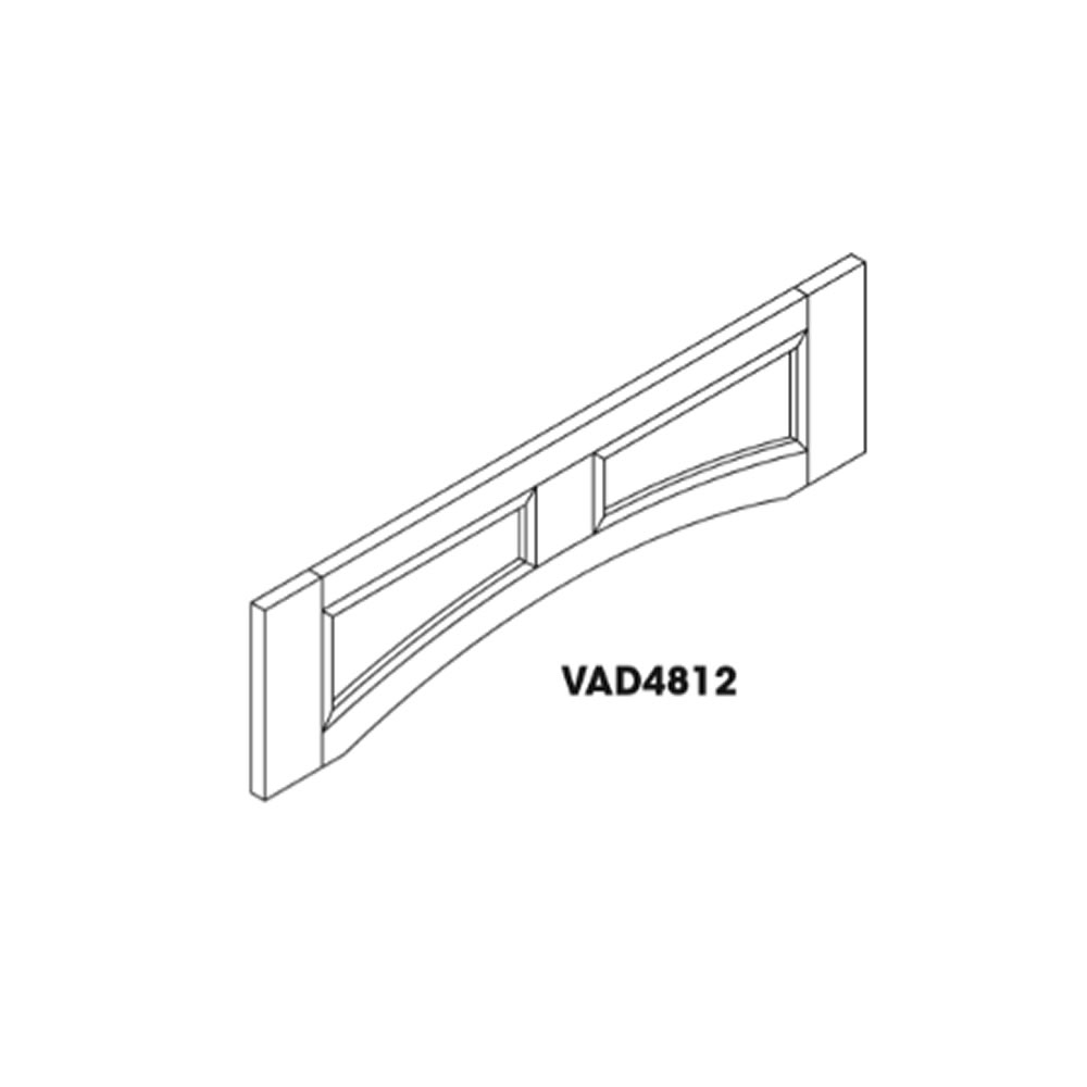 SL-VAD4812 Arch Panel Valance | Forevermark Signature Pearl
