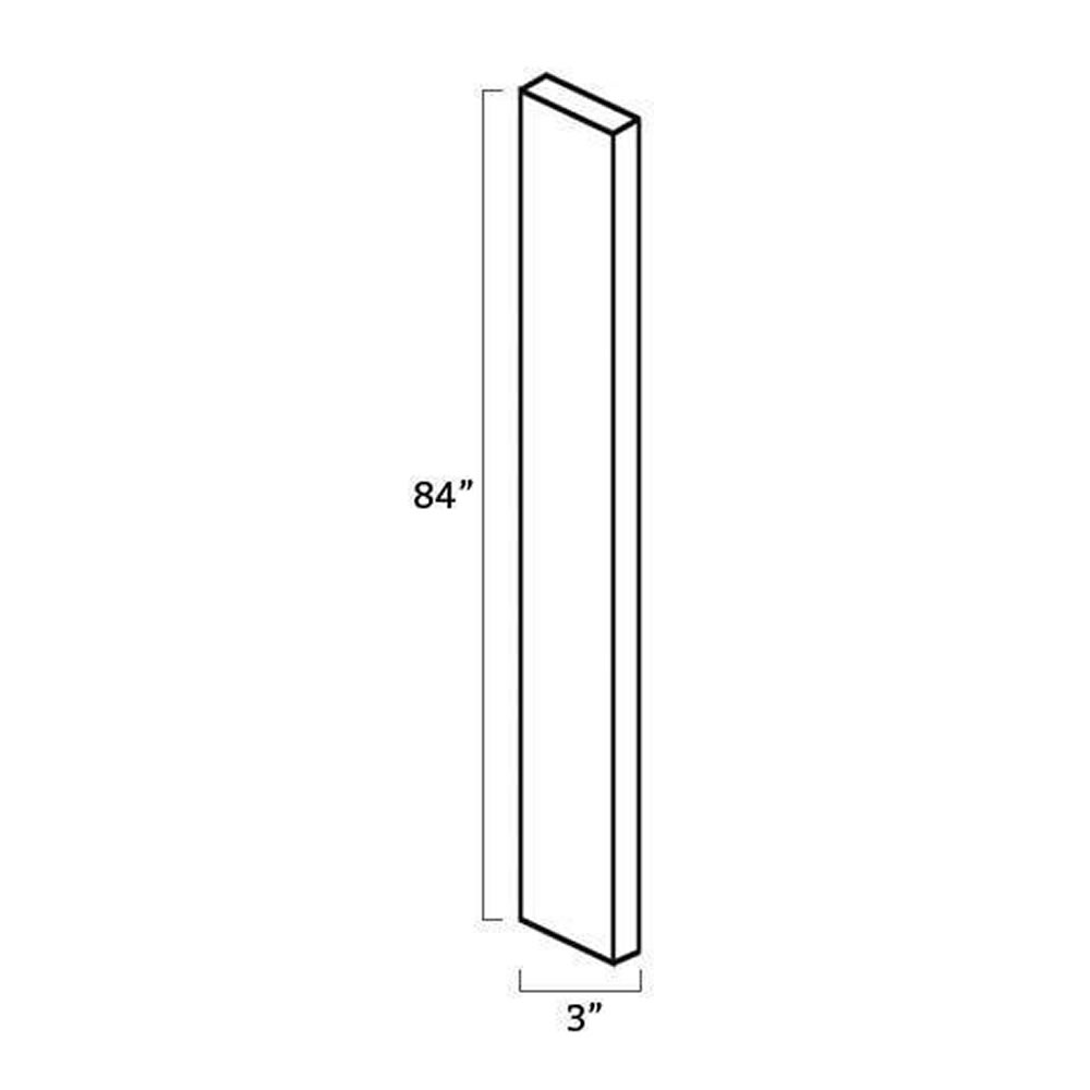 SL-WF384-3/4 Tall Wall Filler | Forevermark Signature Pearl