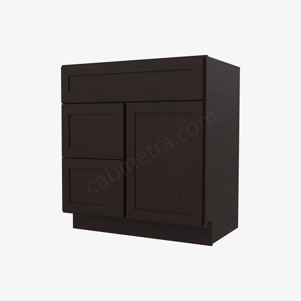 AP-S3021DL-34-1/2"" Combo Vanity with Left Drawer | Forevermark Pepper Shaker