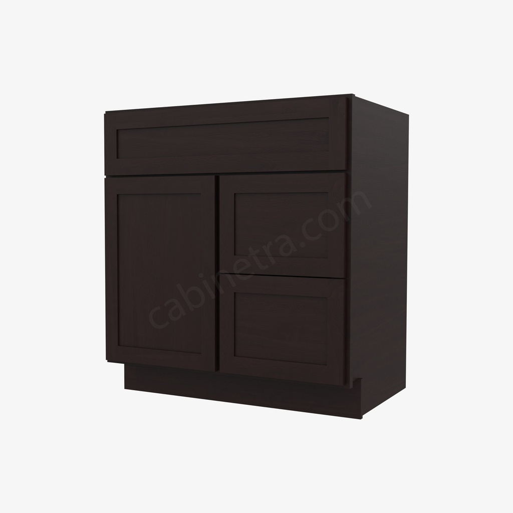 AP-S3021DR-34-1/2"" Combo Vanity with Right Drawer | Forevermark Pepper Shaker