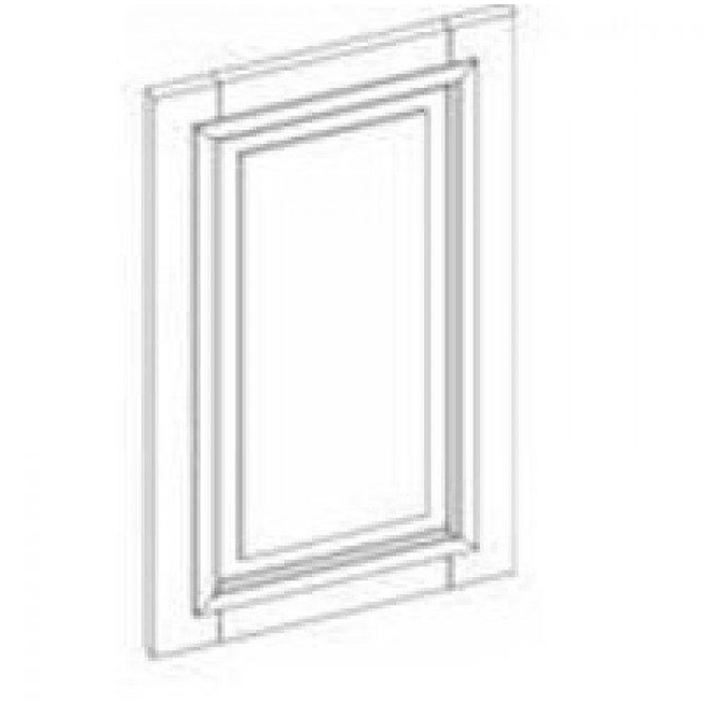 GW-EPWP2484D Decorative Wall End Door | Forevermark Gramercy White