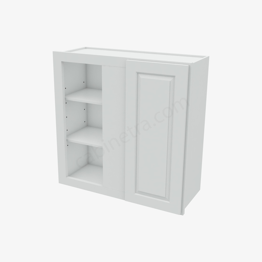 GW-WBLC30/33-3030 Wall Blind Corner Cabinet | Forevermark Gramercy White