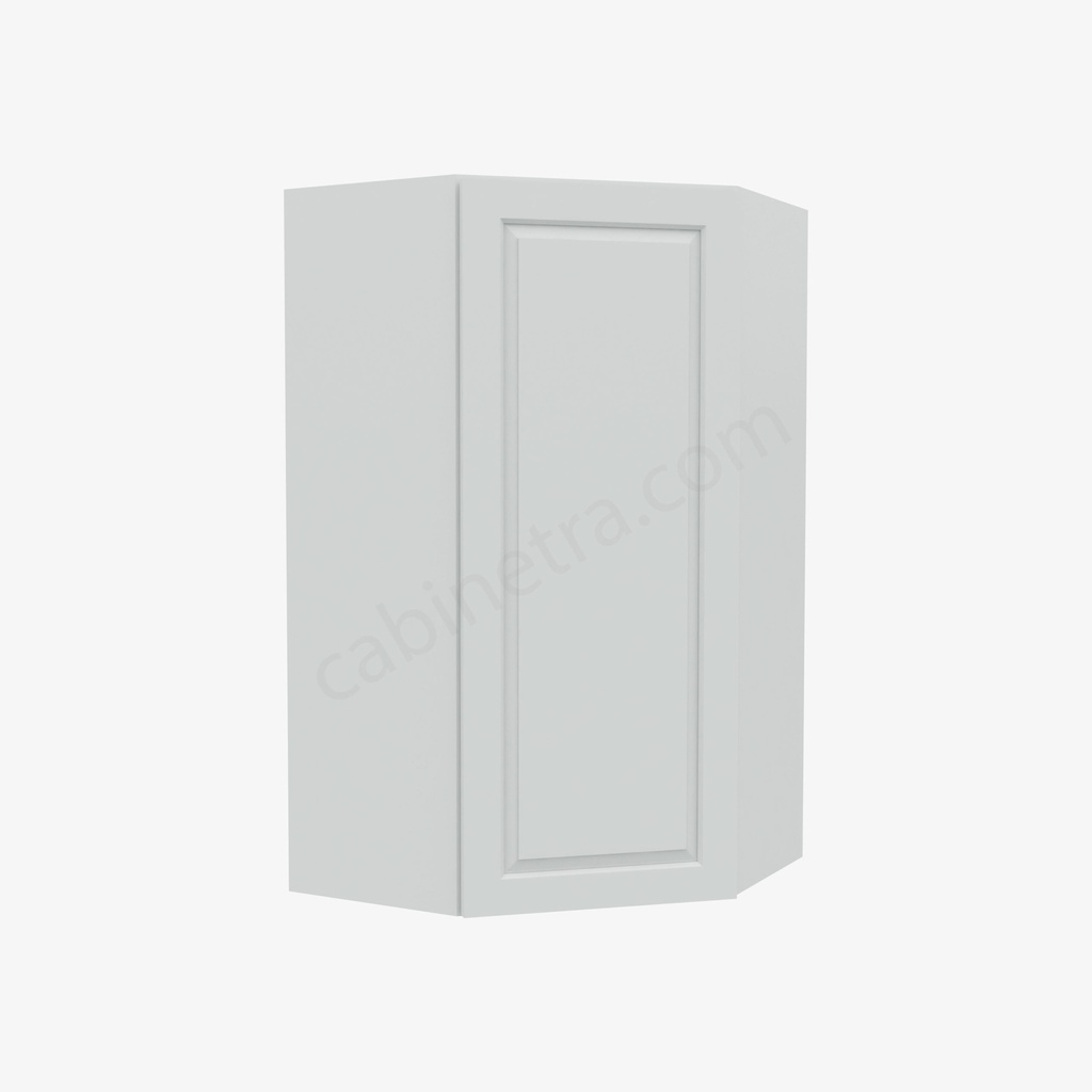 GW-WDC2442 Wall Diagonal Corner Cabinet | Forevermark Gramercy White