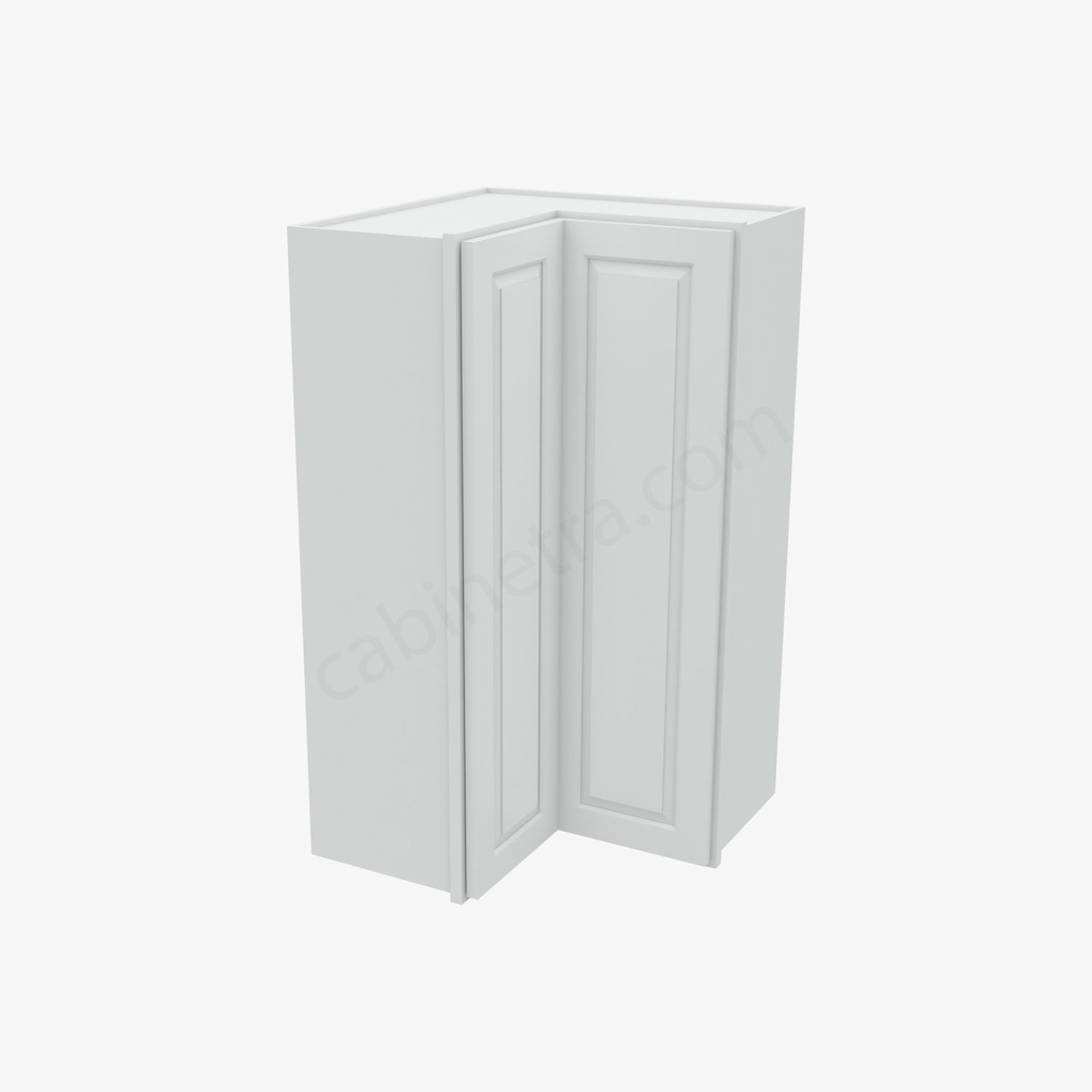 GW-WSQ2442 Easy Reach Wall Corner Cabinet | Forevermark Gramercy White