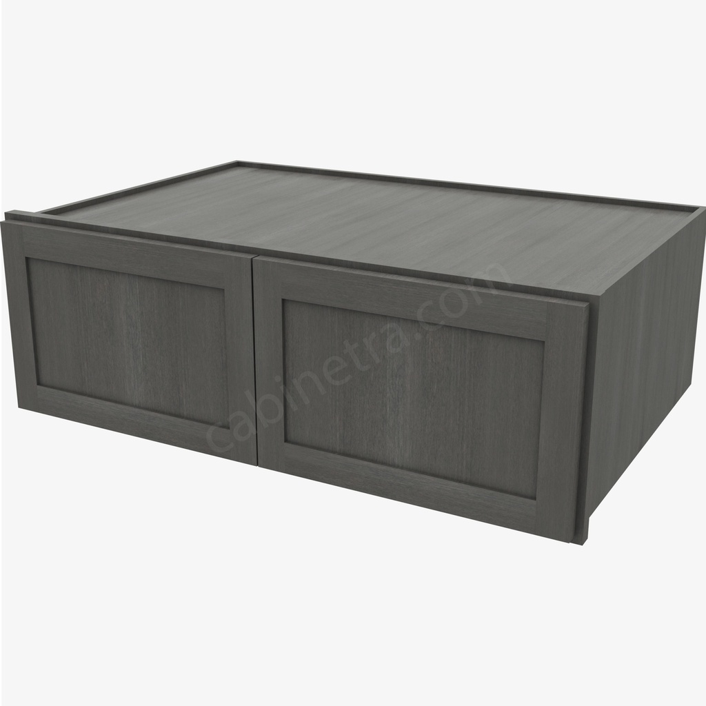 AG-W361224B Wall Refrigerator Cabinet | Forevermark Greystone Shaker