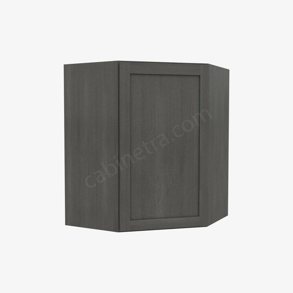 AG-WDC2430 Wall Diagonal Corner Cabinet | Forevermark Greystone Shaker