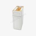 VW-B12 Single Door Base Cabinet | Forevermark Visa White
