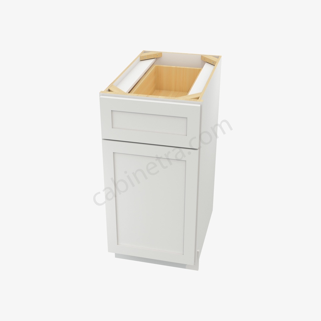 VW-B15 Single Door Base Cabinet | Forevermark Visa White