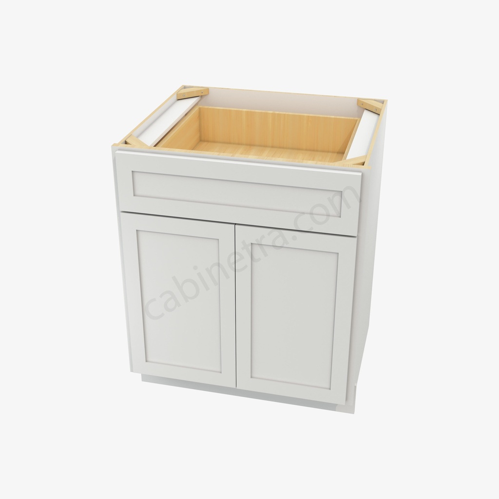 VW-B27B Double Door Base Cabinet | Forevermark Visa White