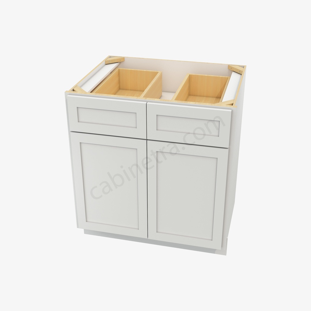 VW-B30B Double Door Base Cabinet | Forevermark Visa White