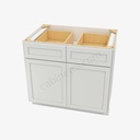 VW-B36B Double Door Base Cabinet | Forevermark Visa White