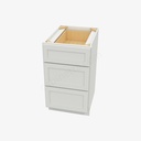 VW-DB18(3) 3 Drawer Pack Base Cabinet | Forevermark Visa White