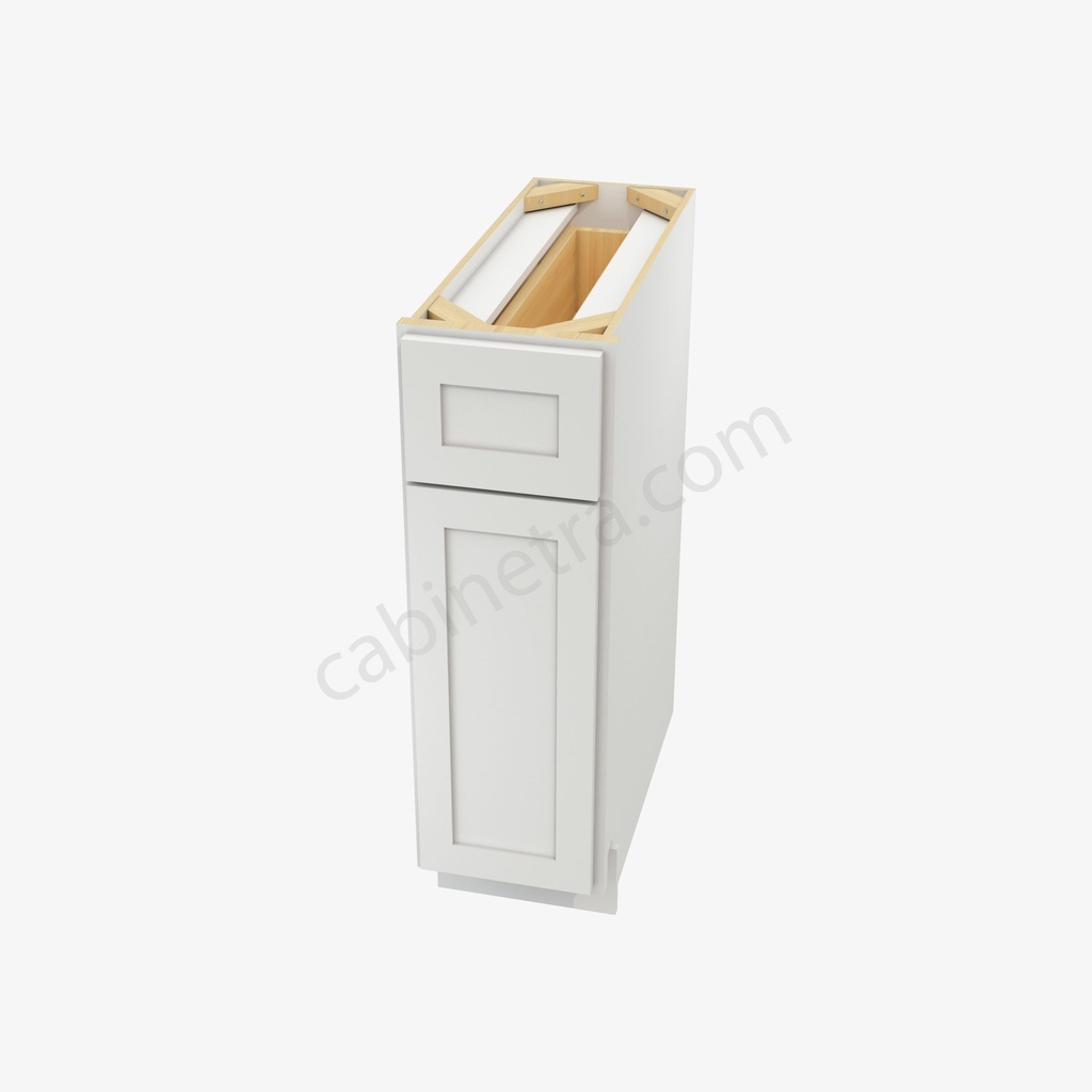 VW-B09 Single Door Base Cabinet | TSG Forevermark Visa White