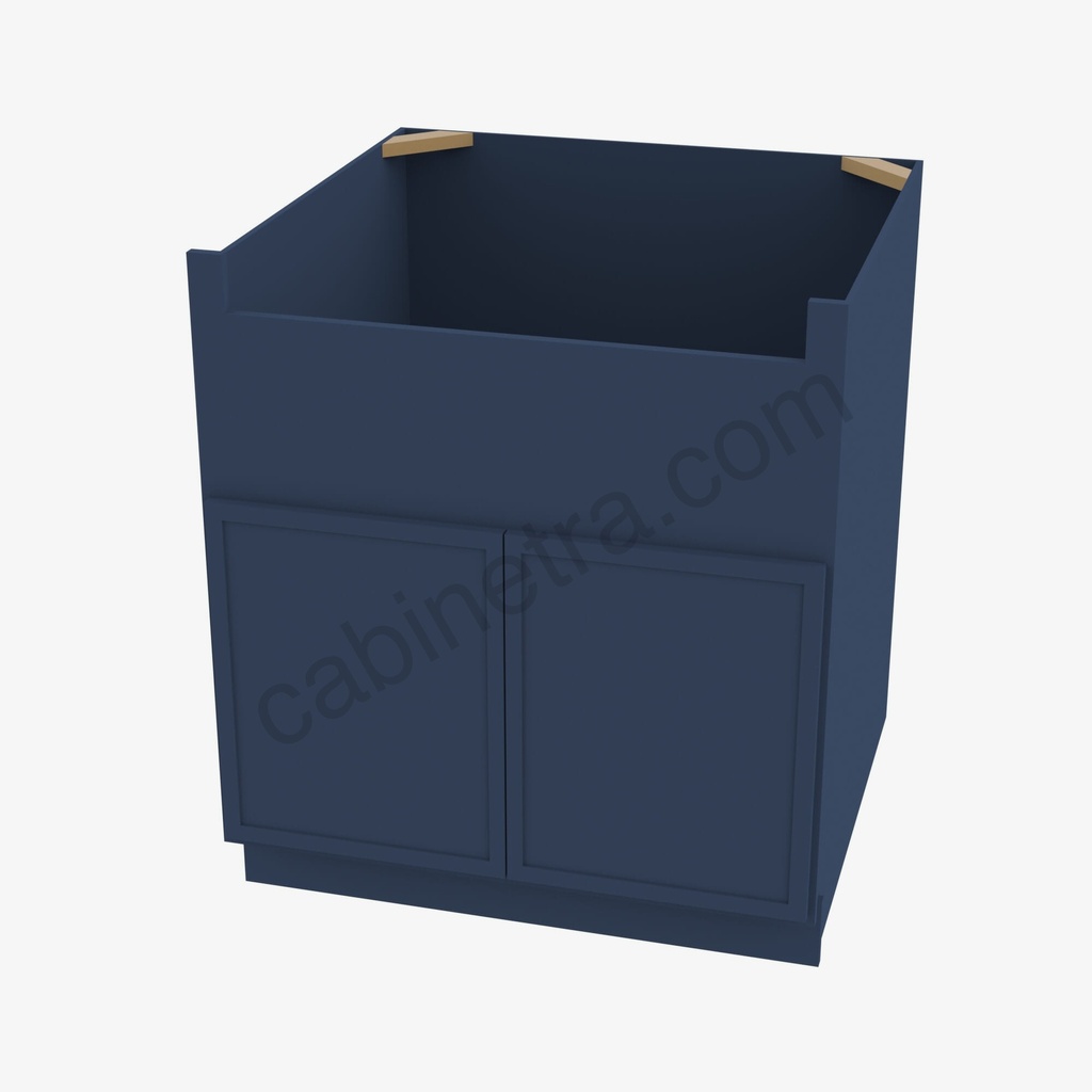 PD-FSB30B Farm Sink Base Cabinet | Forevermark Petit Blue