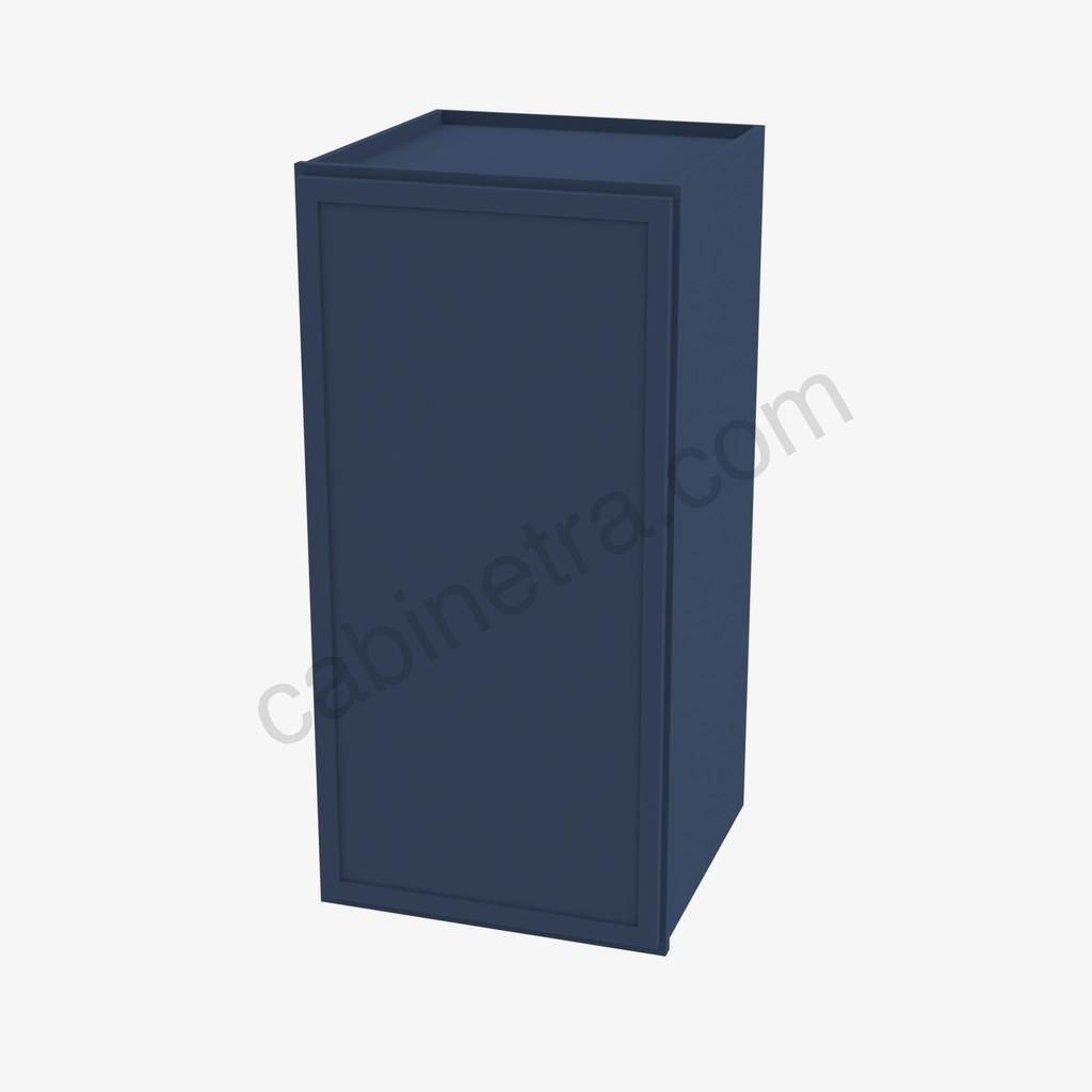 PD-W1242 Single Door Wall Cabinet | Forevermark Petit Blue