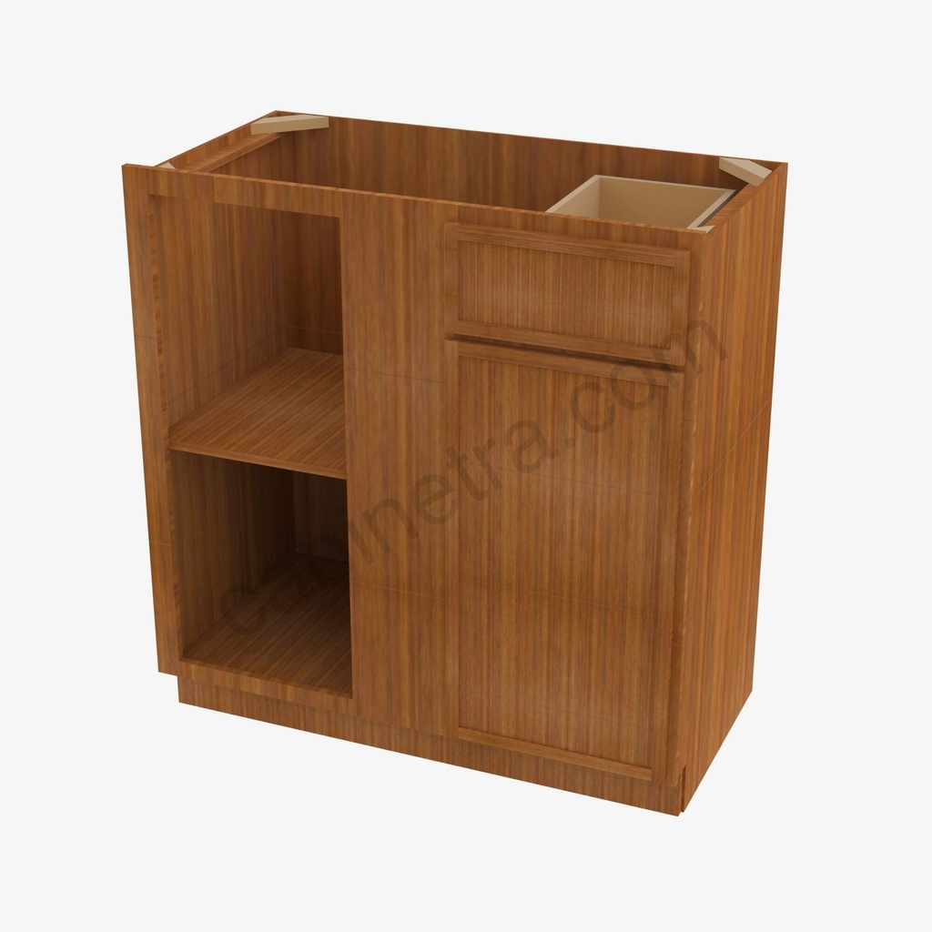 PR-BBLC39/42-36""W Base Blind Corner Cabinet | Forevermark Petit Brown