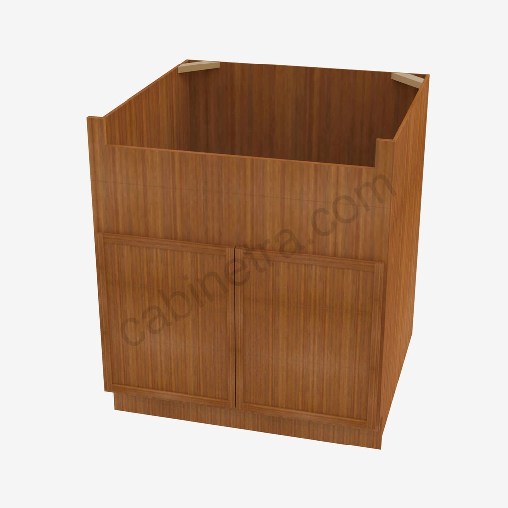 PR-FSB30B Farm Sink Base Cabinet | Forevermark Petit Brown